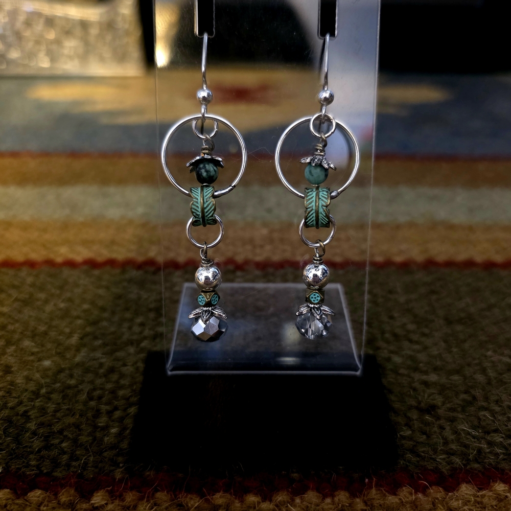 Silver Hoop Earrings